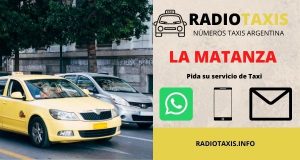 numeros de radio taxi la matanza