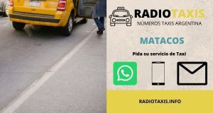 numeros de radio taxis matacos