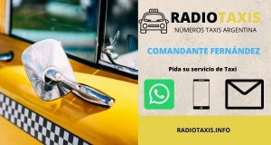 numeros radio taxis comandante fernandez
