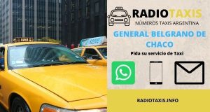 numeros radio taxis general belgrano de chaco