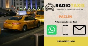 numeros radio taxis paclín