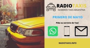 numeros radio taxis primero de mayo