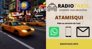numero de radio taxis atamisqui