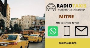numero de radio taxis mitre