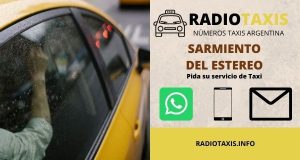 numero de radio taxis sarmiento del estereo