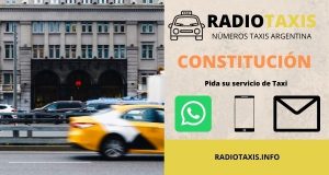 numero radio taxis constitucion