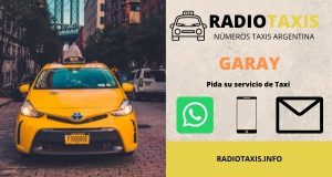numero radio taxis garay