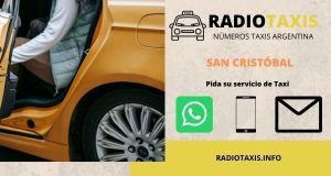 numero radio taxis san cristobal