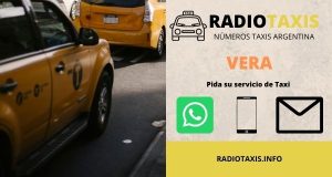 numero radio taxis vera
