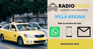 numero radio taxis villa regina