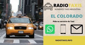 numeros de radio taxis EL COLORADO