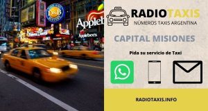 numeros radio taxis capital misiones