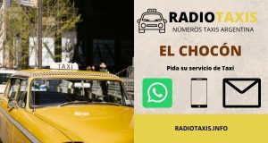 numeros radio taxis el chocon