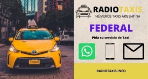 numeros radio taxis federal