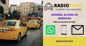 numeros radio taxis general alvera de mendoza