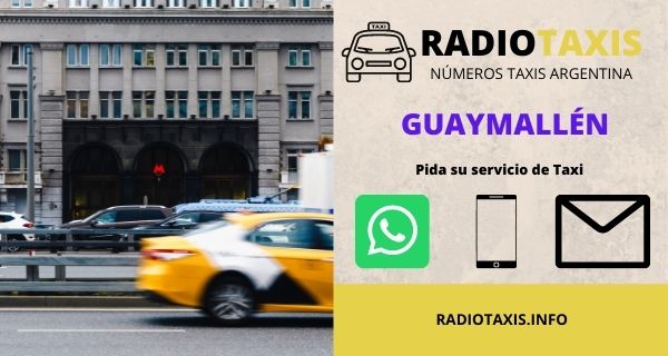 numeros radio taxis guaymallen