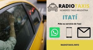 numeros radio taxis itati