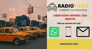 numeros radio taxis libertador general san martin
