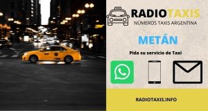 numeros radio taxis metan