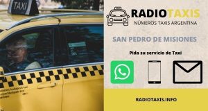 numeros radio taxis san pedro de misiones
