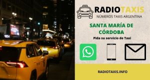numeros radio taxis santa maria de cordoba