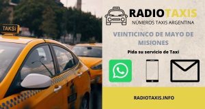 numeros radio taxis veinticinco de mayo de misiones