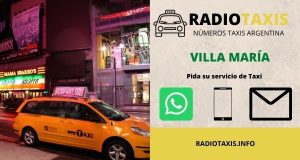 numeros radio taxis villa maria