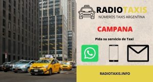 numeros de radio taxi campana