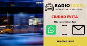 numeros de radio taxi ciudad evita