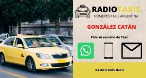 numeros de radio taxi gonzalez catan