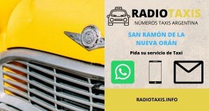 numeros radio taxis san ramon de la nueva oran